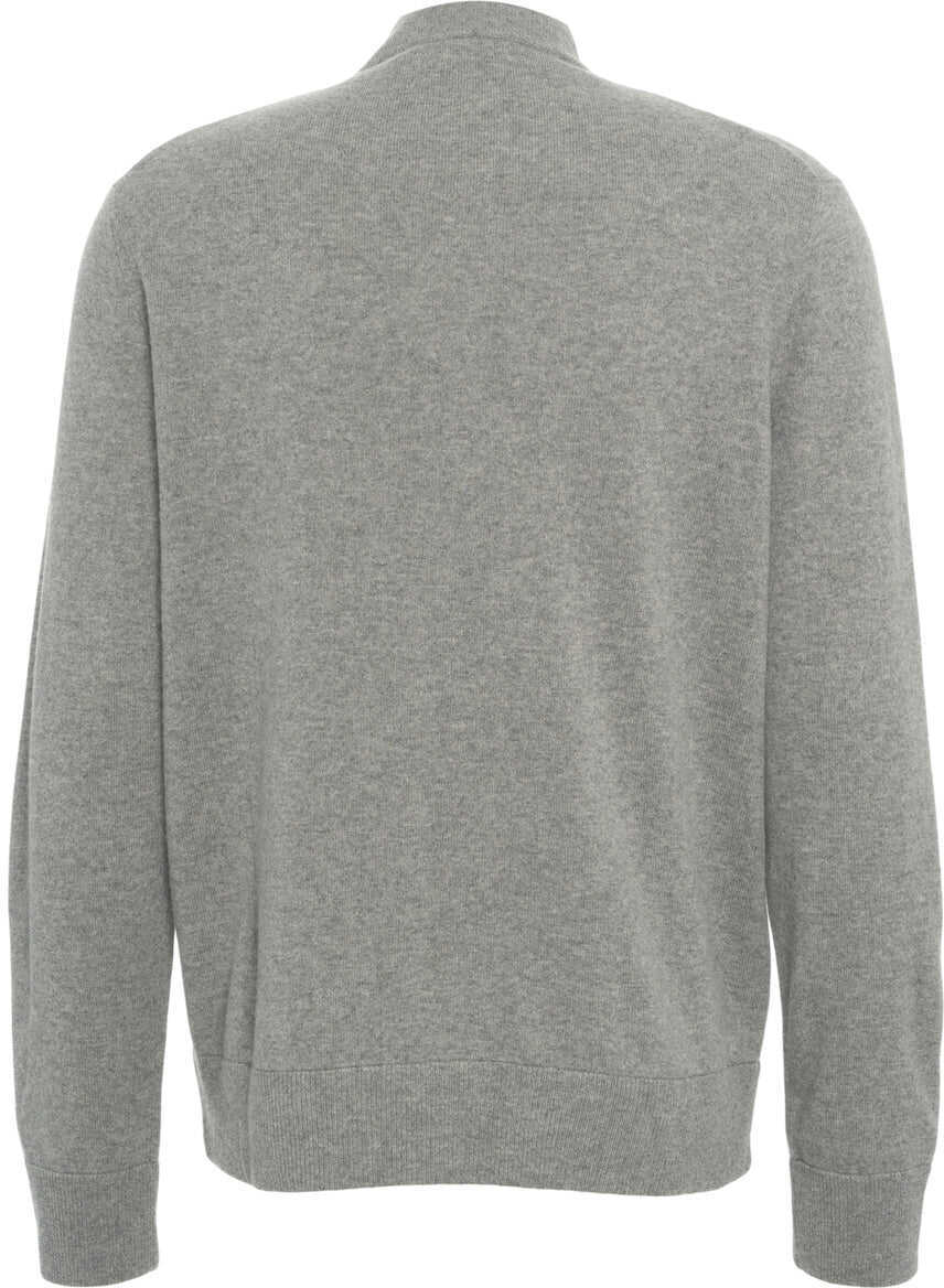 Pulovere casual Ralph Lauren Sweatshirt with logo embroidery Grey Barbati (BM 19029649) 7