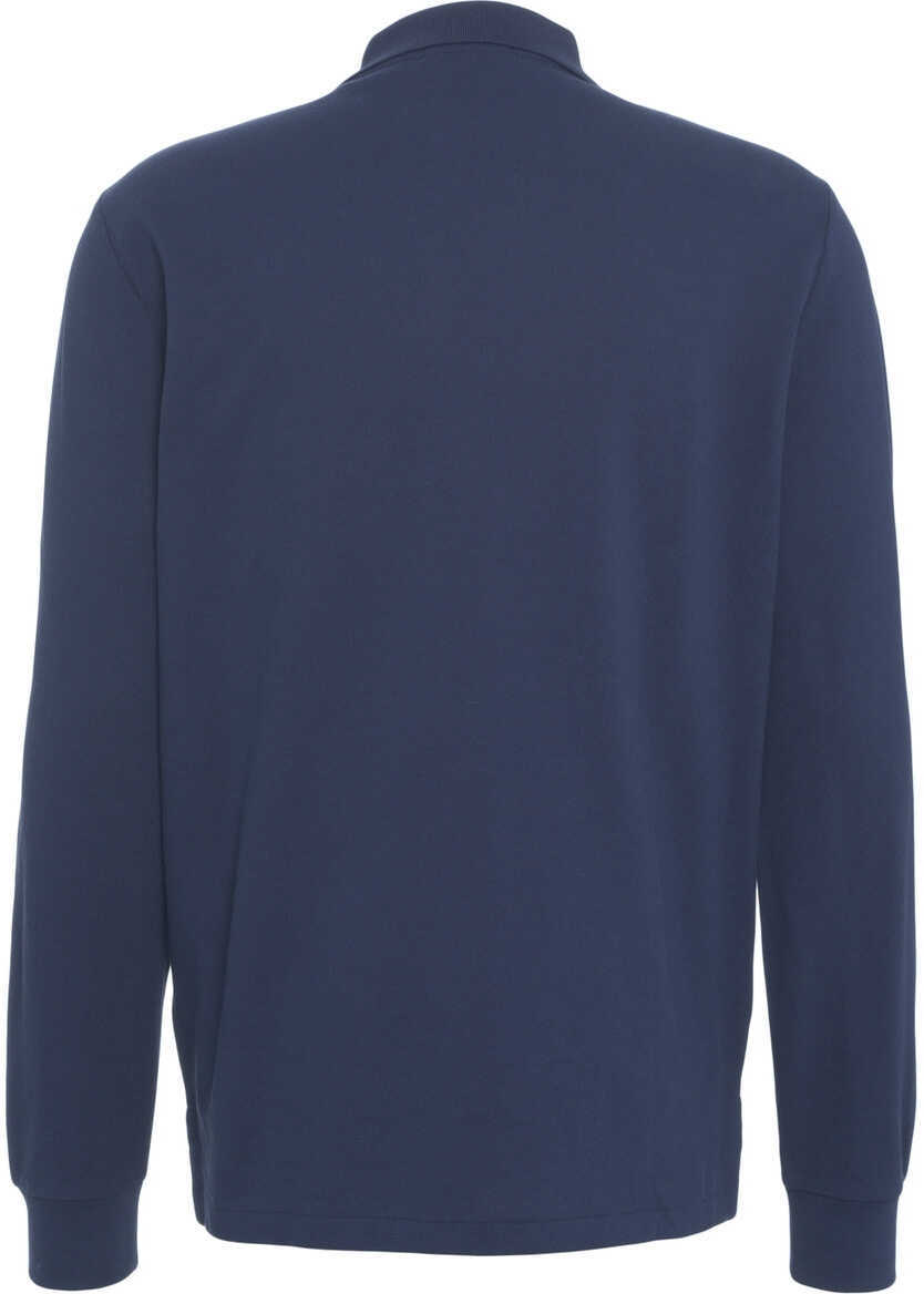 Tricouri Polo Ralph Lauren Long-sleeved polo shirt Blue Barbati (BM 19029652) 3