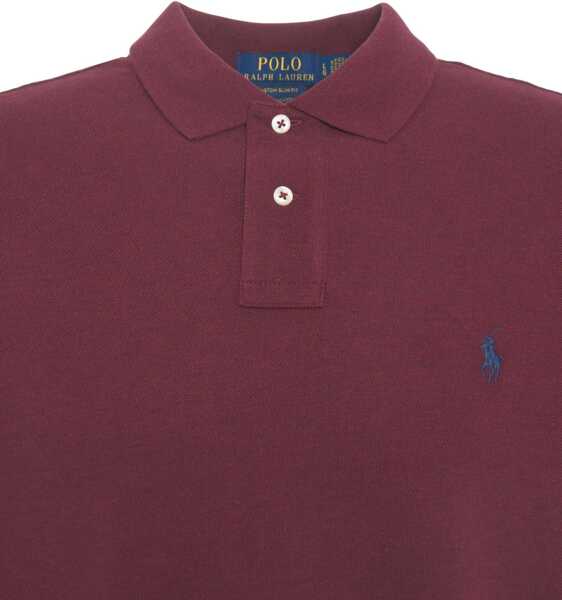 Tricouri Polo Ralph Lauren Long-sleeved polo shirt Red Barbati (BM 19029652) 4