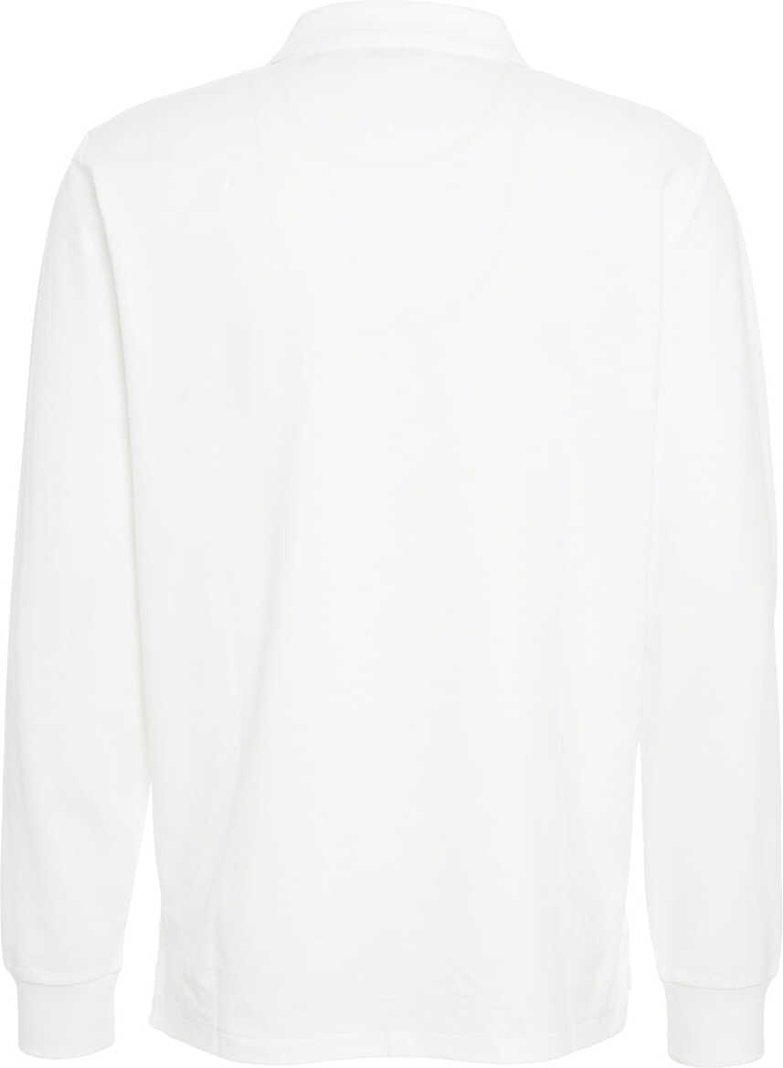 Tricouri Polo Ralph Lauren Long-sleeved polo shirt White Barbati (BM 19029652) 3