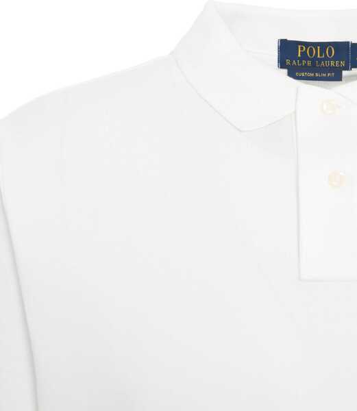 Tricouri Polo Ralph Lauren Long-sleeved polo shirt White Barbati (BM 19029652) 4