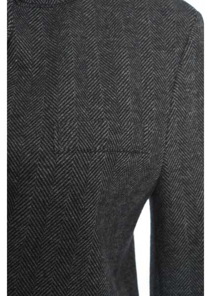 Sacouri Harris Wharf London LONDON Single-breasted blazer Grey Femei (BM 19029658) 5