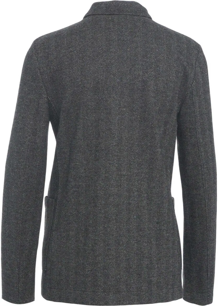 Sacouri Harris Wharf London LONDON Single-breasted blazer Grey Femei (BM 19029658) 7