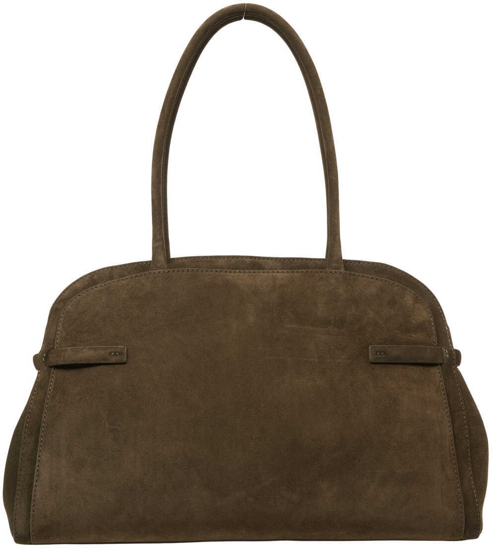 Genti de mana Orciani Suede handbag Green Femei (BM 19029661) 4