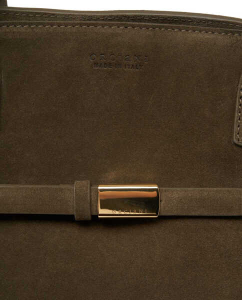 Genti de mana Orciani Suede handbag Green Femei (BM 19029661) 5