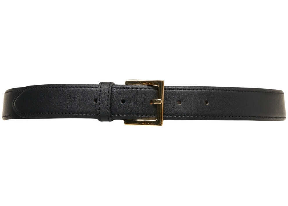Curele Orciani Smooth leather belt Black Femei (BM 19029664) 5