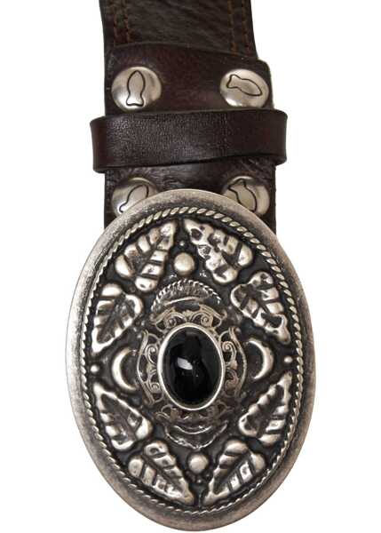 Curele CAMPOMAGGI Grained leather belt Brown Femei (BM 19029667) 4