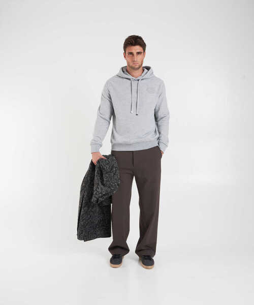 Bluze de trening ETRO Hoodie with logo embroidery Grey Barbati (BM 19029673) 3