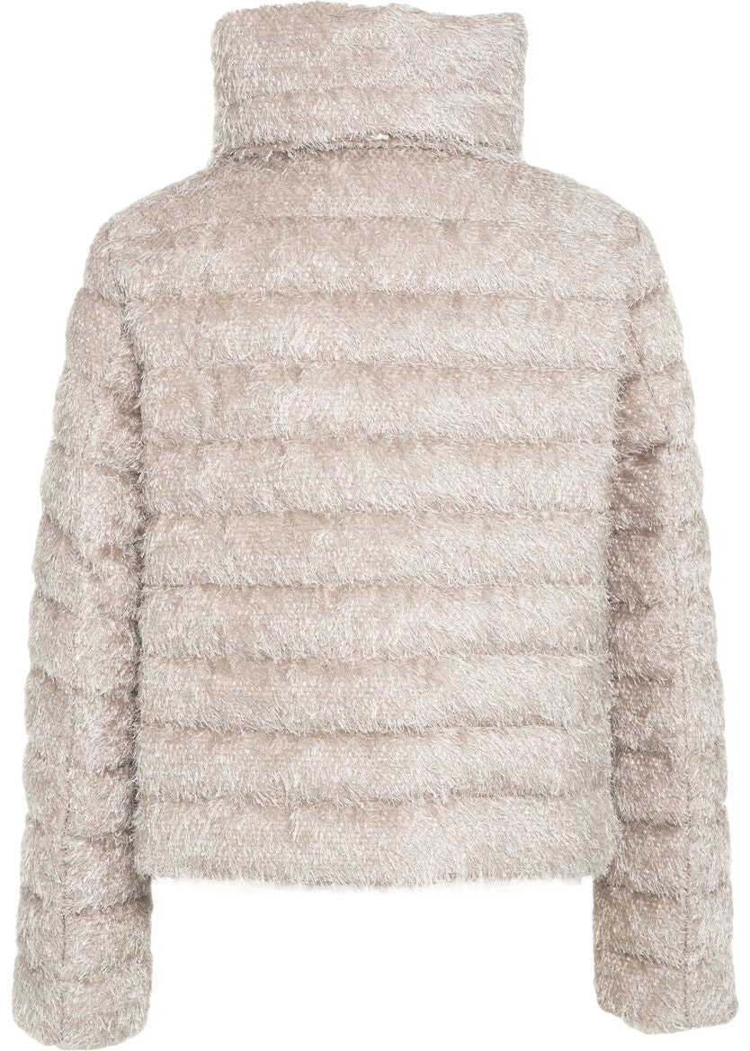 Geci de iarna Herno Faux fur down jacket Gold Femei (BM 19029685) 9