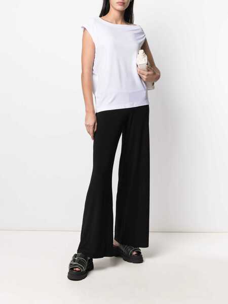 Pantaloni casual NORMA KAMALI Palazzo pants Black Femei (BM 19029688) 2
