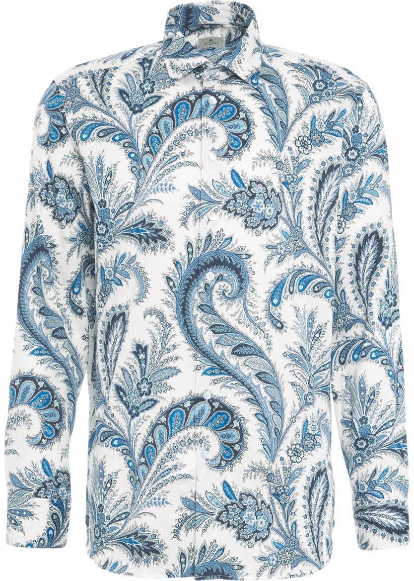 Camasi office ETRO Shirt with paisley pattern White Barbati (BM 19029697) 2