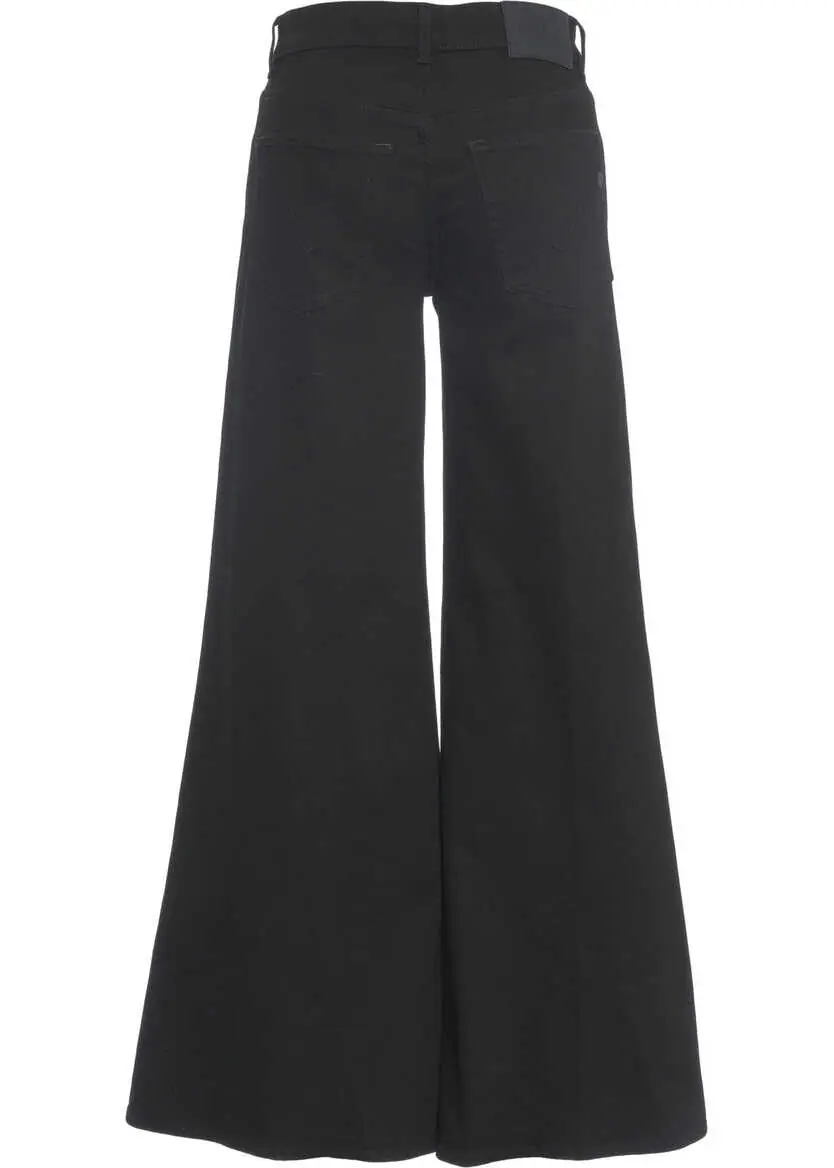 Pantaloni office Dondup Flared trousers Marlen Black Femei (BM 19029712) 4