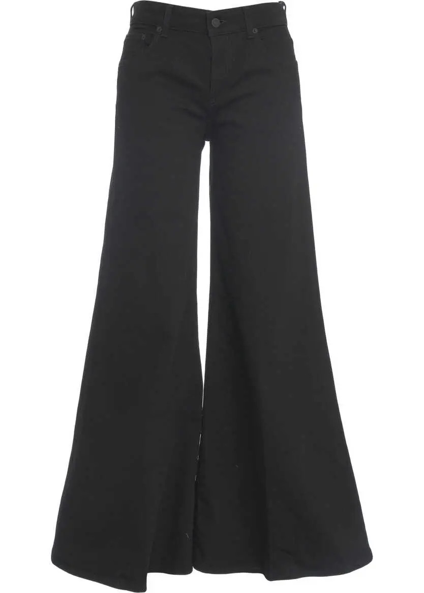 Pantaloni office Dondup Flared trousers Marlen Black Femei (BM 19029712) 5