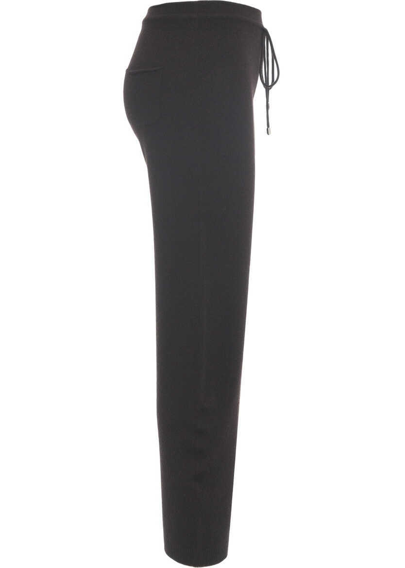 Pantaloni de trening MVM Cashmere pants Brown Femei (BM 19029715) 3