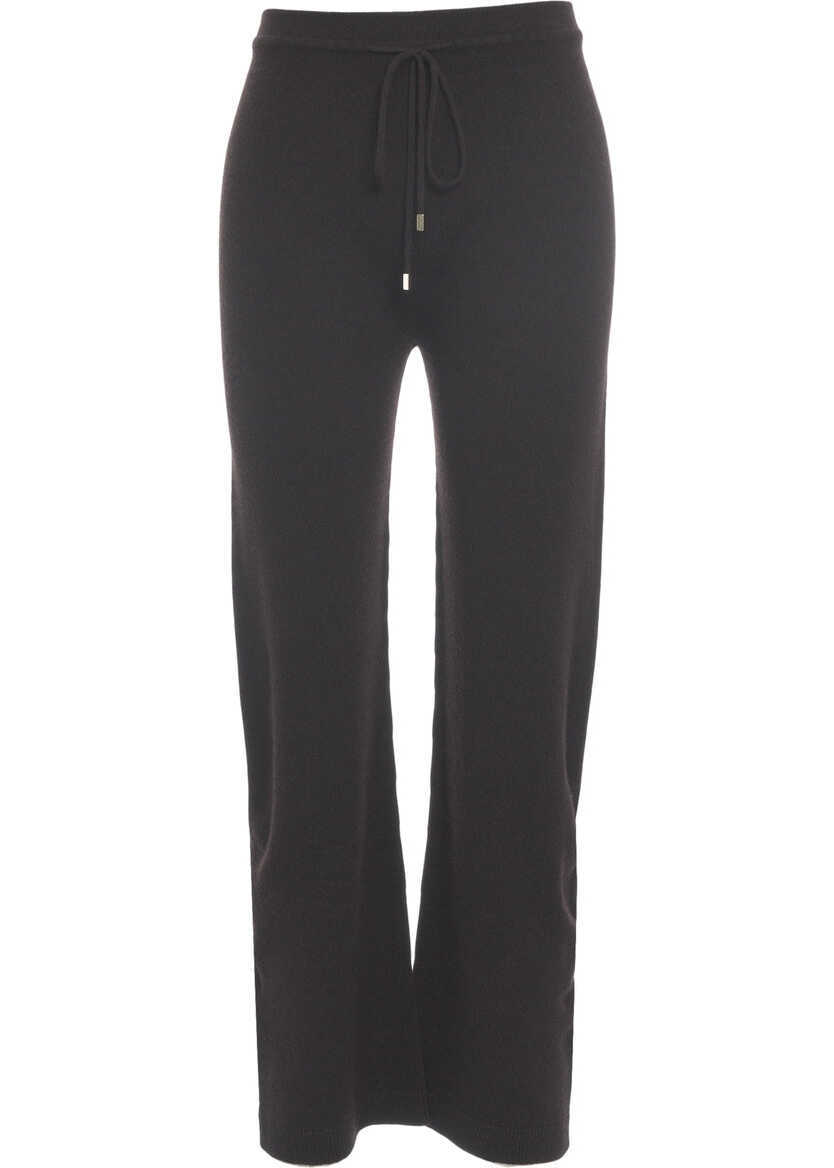 Pantaloni de trening MVM Cashmere pants Brown Femei (BM 19029715) 5