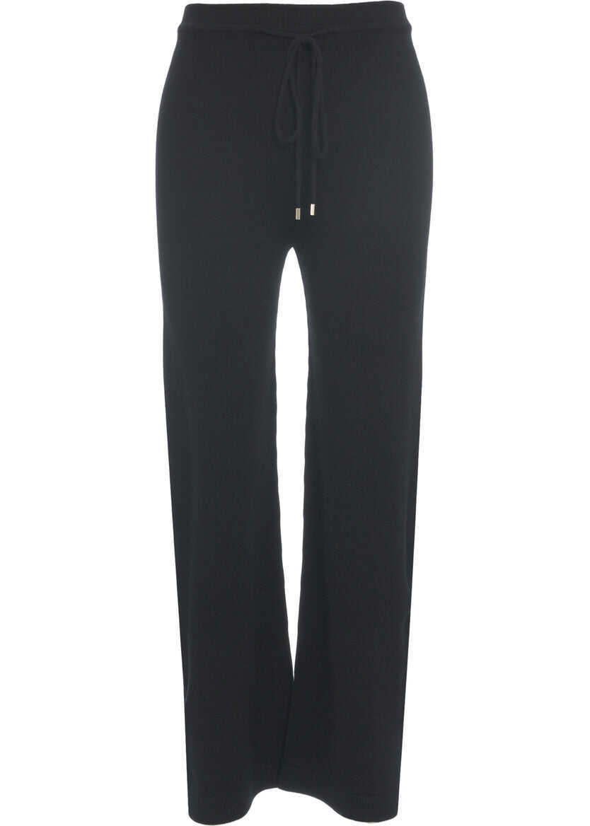 Pantaloni de trening MVM Cashmere pants Black Femei (BM 19029715) 1