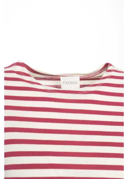 Tricouri CLOSED Long-sleeve t-shirt Red Femei (BM 19029718) 5