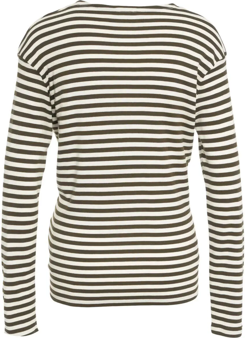 Tricouri CLOSED Long-sleeve t-shirt Olive Femei (BM 19029718) 3