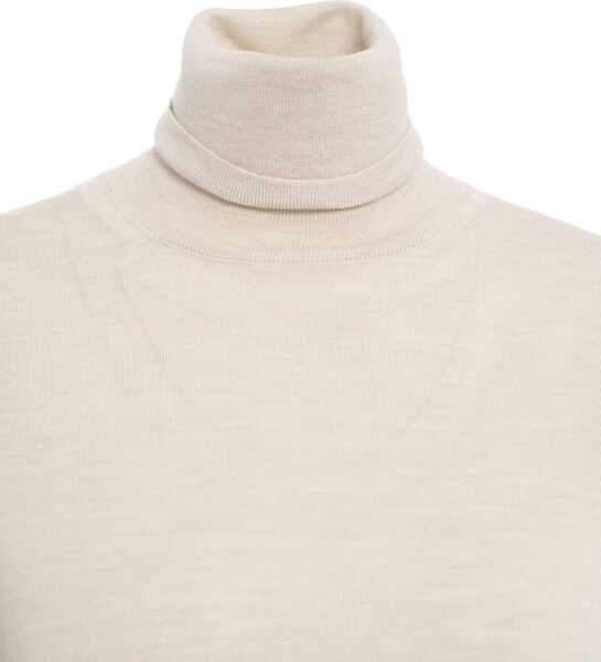 Pulovere Paolo Pecora Turtleneck sweater White Barbati (BM 19029721) 5