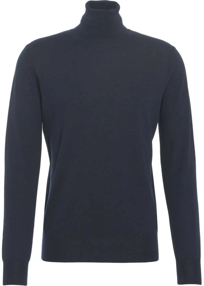Pulovere Paolo Pecora Turtleneck sweater Blue Barbati (BM 19029721) 6