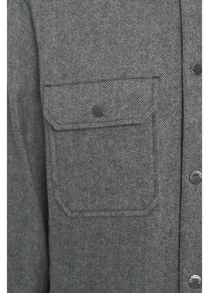 Jachete Woolrich Jacket with heathered finish Grey Barbati (BM 19029724) 5