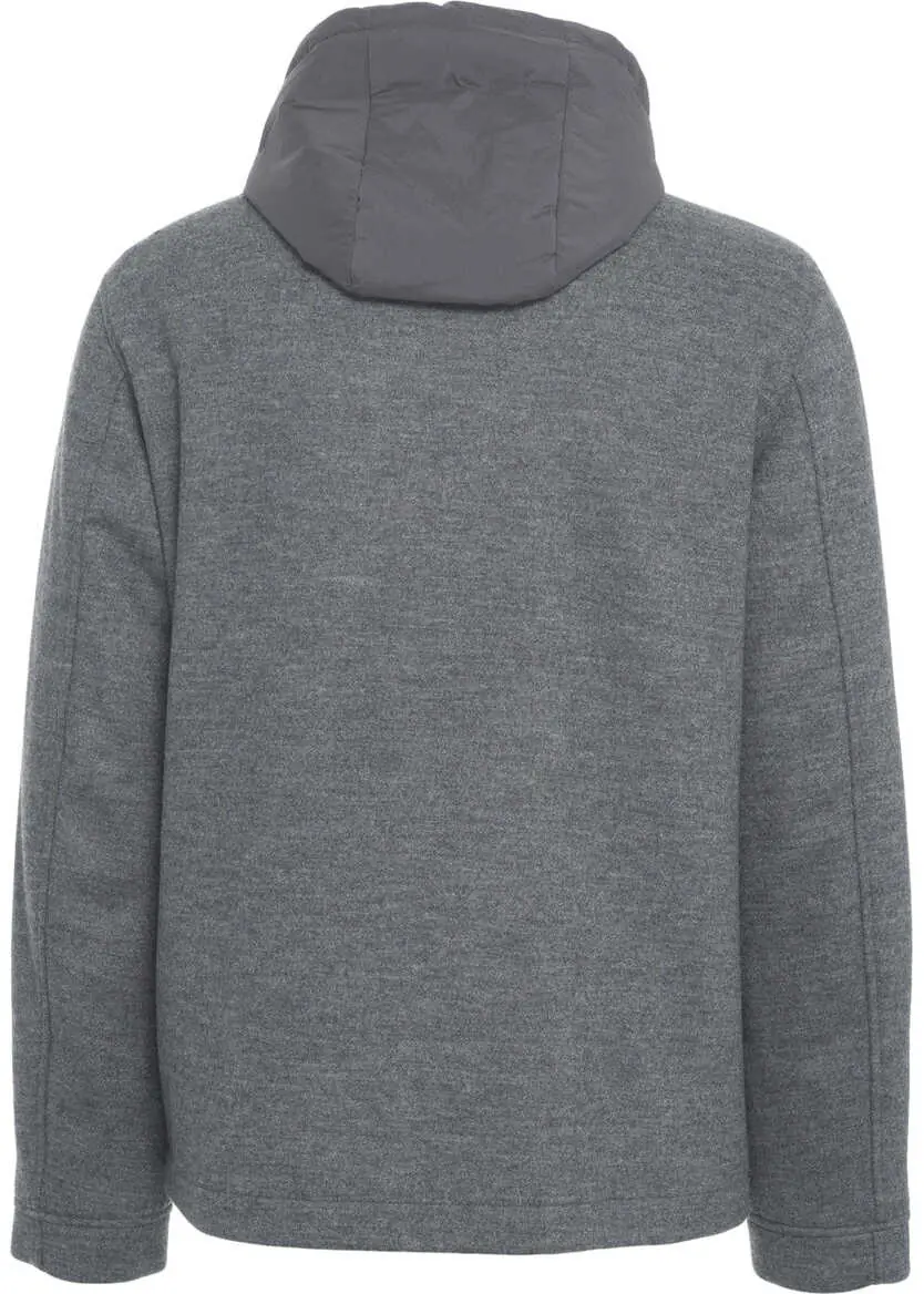 Jachete Woolrich Jacket with hood Grey Barbati (BM 19029727) 3