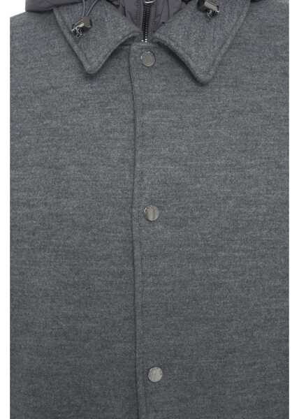 Jachete Woolrich Jacket with hood Grey Barbati (BM 19029727) 5