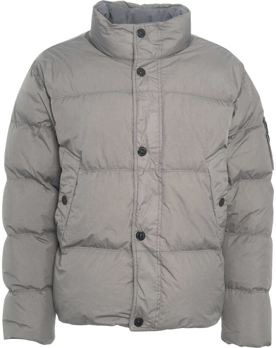 Geci de iarna Stone Island Quilted down jacket Grey Barbati (BM 19029733) 6