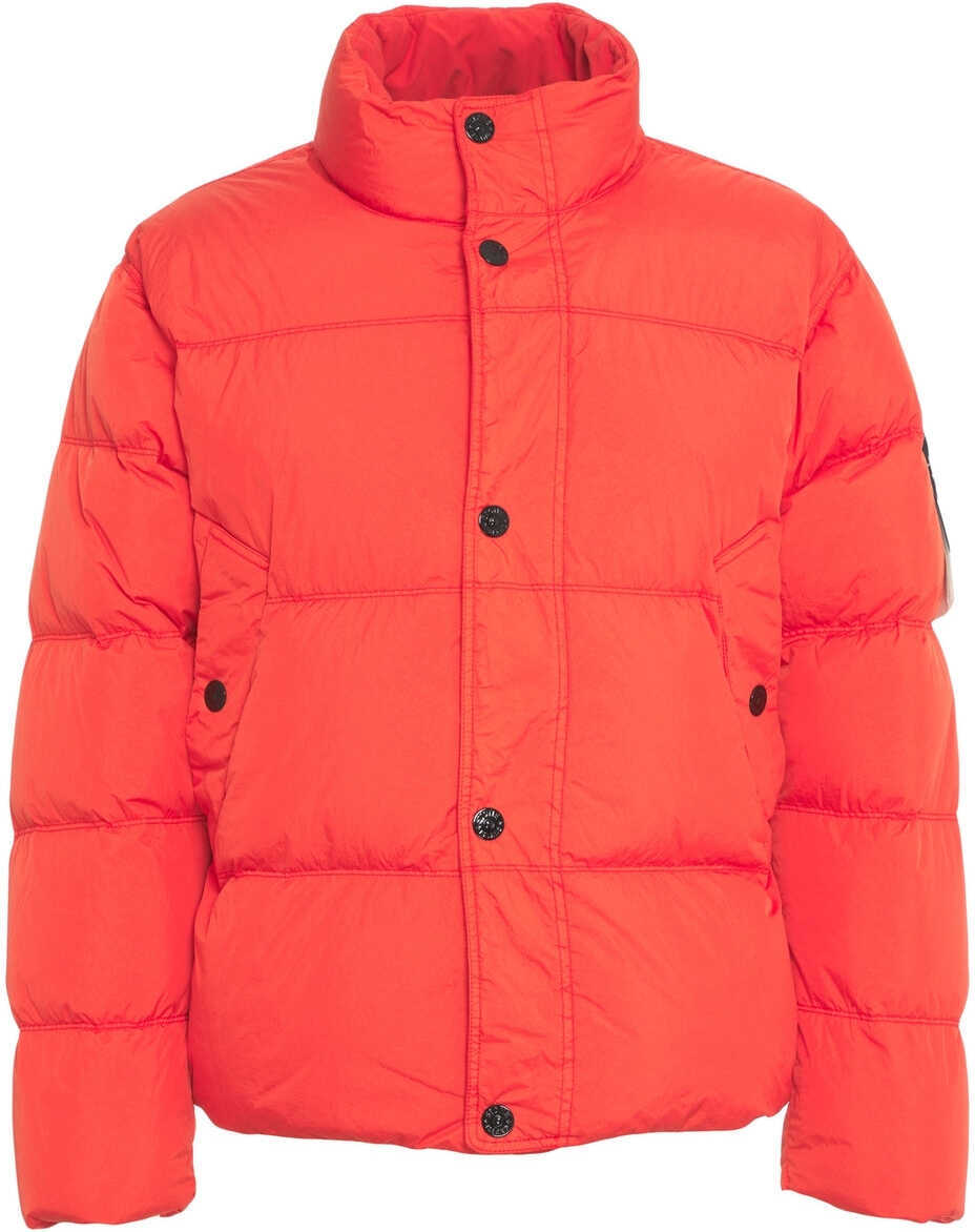 Geci de iarna Stone Island Quilted down jacket Orange Barbati (BM 19029733) 2