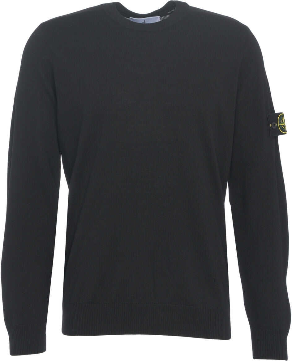 Pulovere Stone Island Sweater with logo detail Blue Barbati (BM 19029736) 2