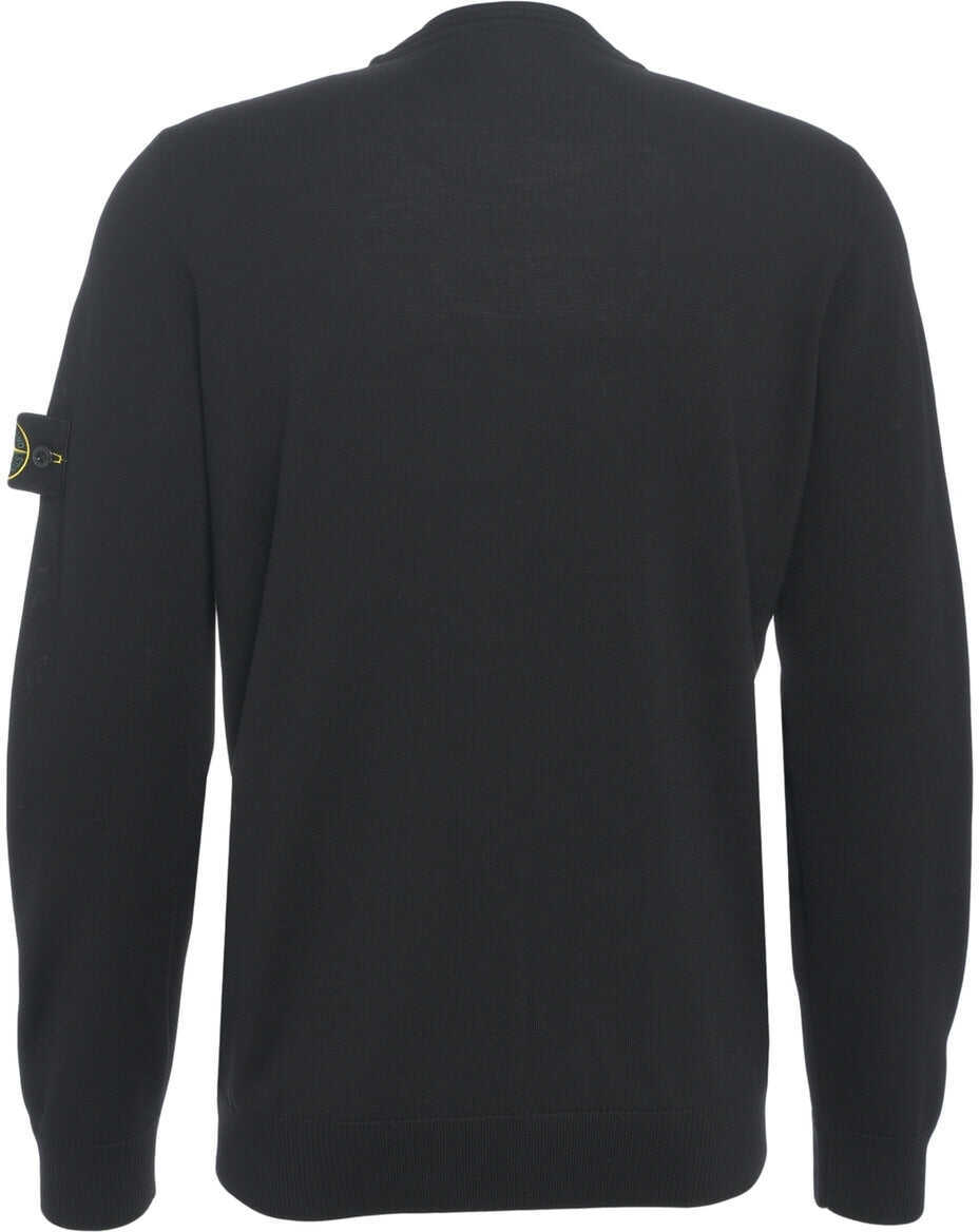 Pulovere Stone Island Sweater with logo detail Blue Barbati (BM 19029736) 3