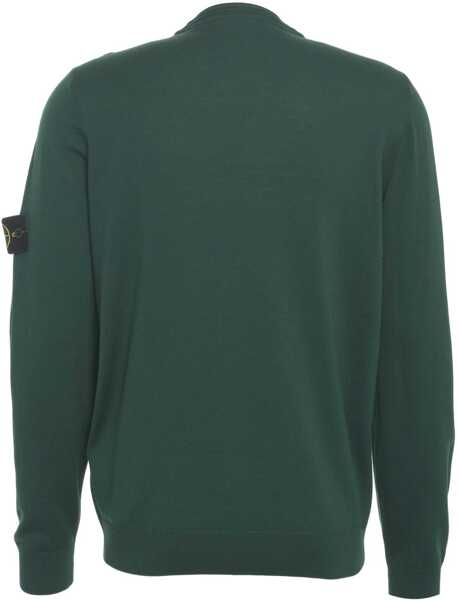 Pulovere Stone Island Sweater with logo detail Green Barbati (BM 19029736) 3