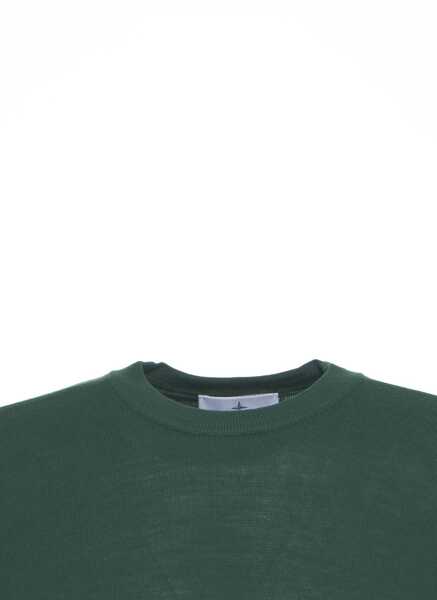 Pulovere Stone Island Sweater with logo detail Green Barbati (BM 19029736) 4