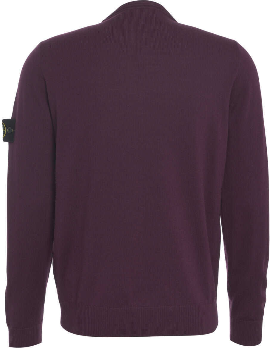 Pulovere Stone Island Sweater with logo detail Purple Barbati (BM 19029736) 3