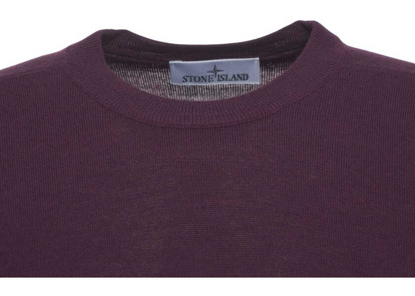 Pulovere Stone Island Sweater with logo detail Purple Barbati (BM 19029736) 4