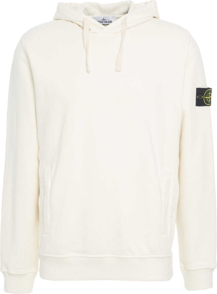 Bluze de trening Stone Island Hoodie with logo White Barbati (BM 19029739) 2