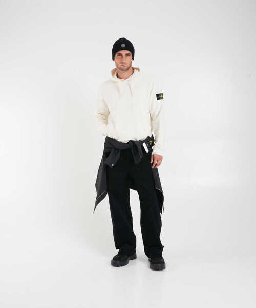 Bluze de trening Stone Island Hoodie with logo White Barbati (BM 19029739) 3