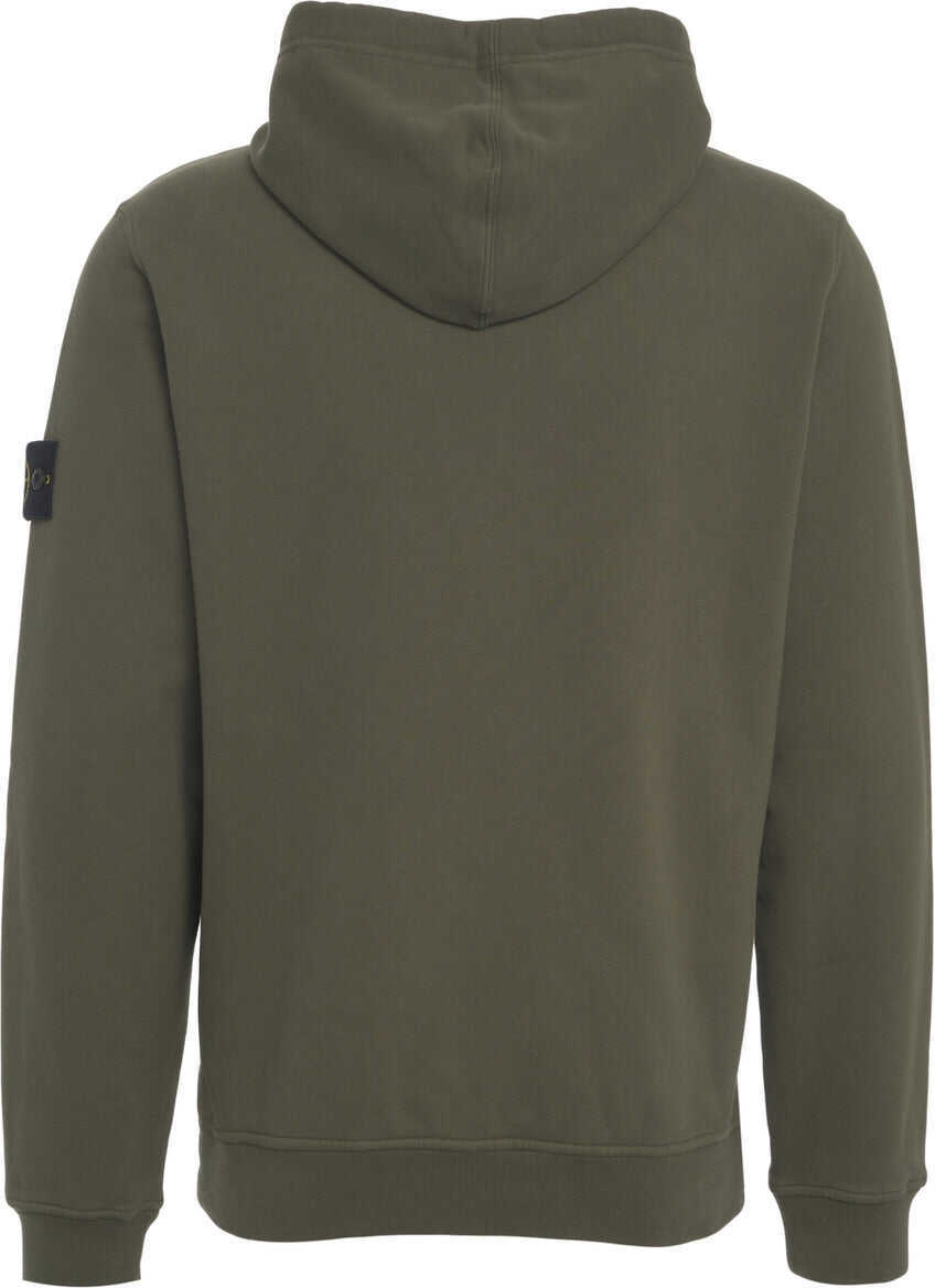 Bluze de trening Stone Island Hoodie with logo Green Barbati (BM 19029739) 3