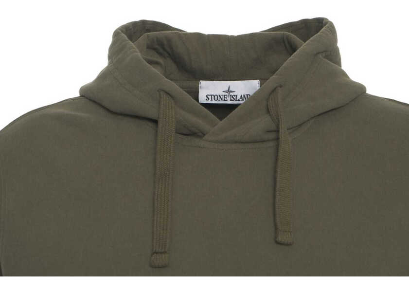 Bluze de trening Stone Island Hoodie with logo Green Barbati (BM 19029739) 4