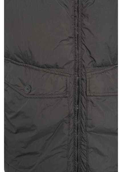 Geci de iarna Stone Island Hooded down jacket Brown Barbati (BM 19029742) 4