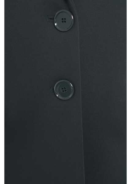 Sacouri Pinko Single-breasted blazer Ruota Green Femei (BM 19029745) 4