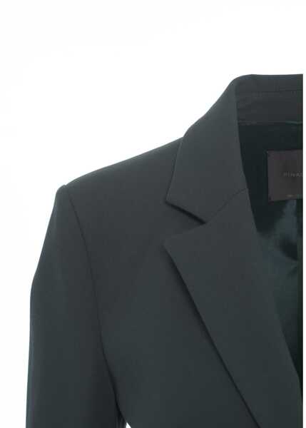 Sacouri Pinko Single-breasted blazer Ruota Green Femei (BM 19029745) 5