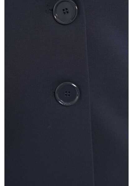 Sacouri Pinko Single-breasted blazer Ruota Blue Femei (BM 19029745) 4