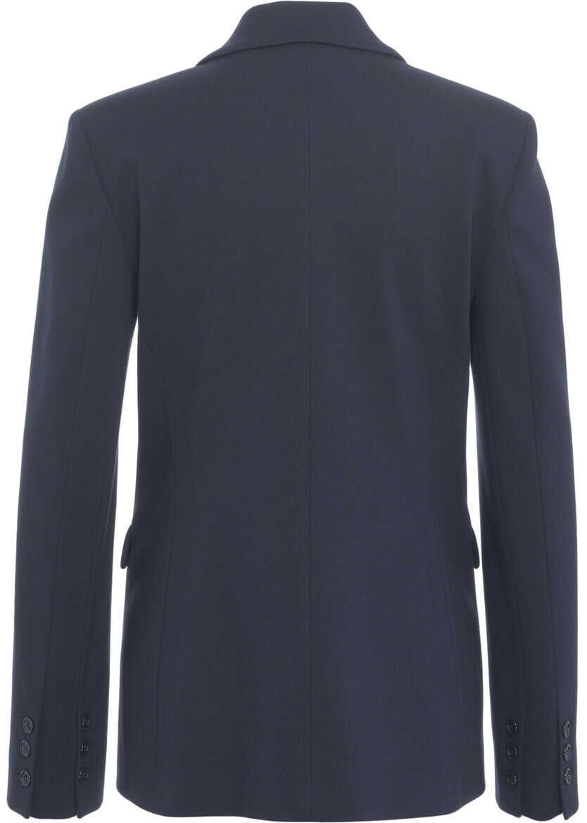Sacouri Pinko Single-breasted blazer Ruota Blue Femei (BM 19029745) 7