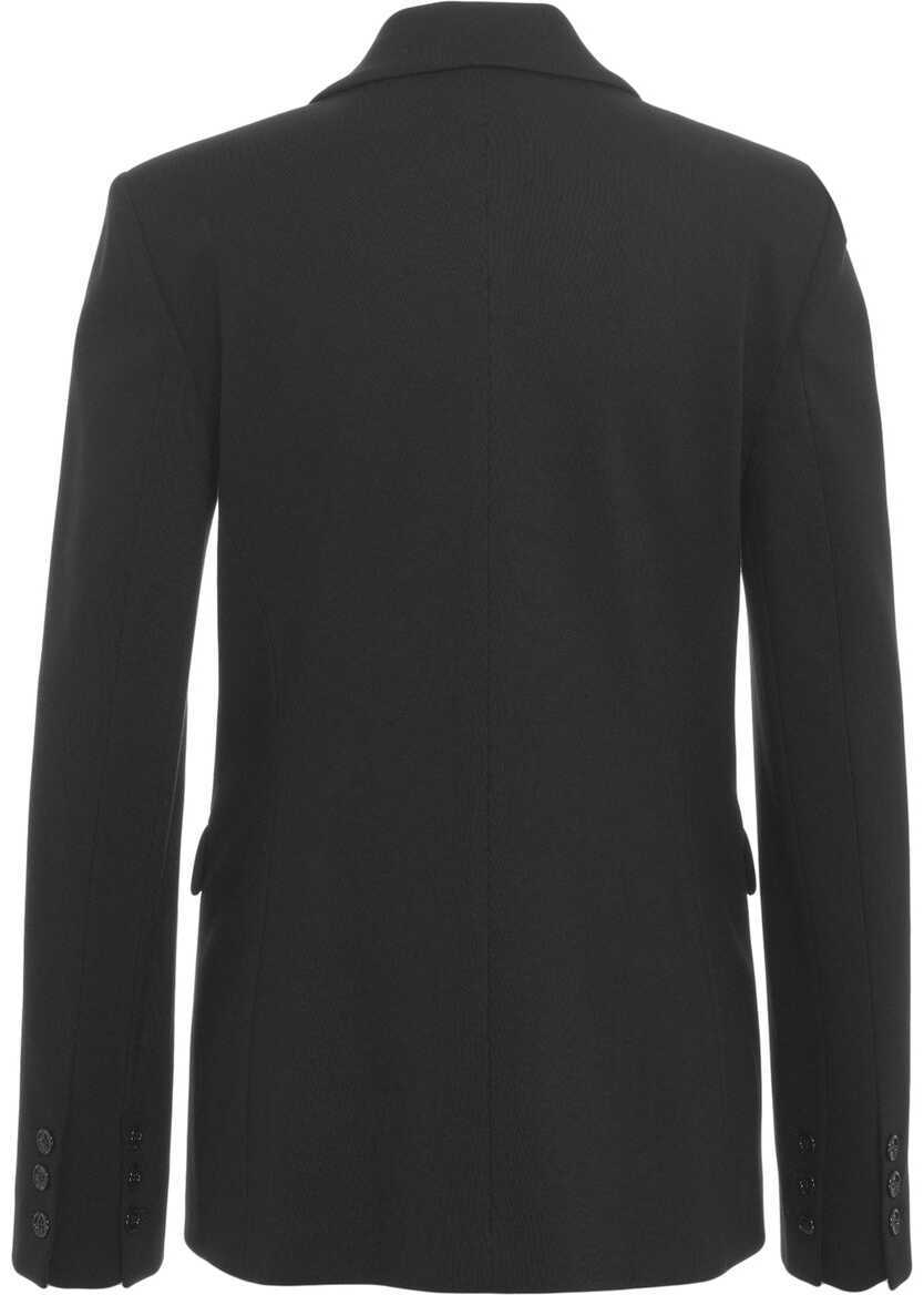 Sacouri Pinko Single-breasted blazer Ruota Black Femei (BM 19029745) 7