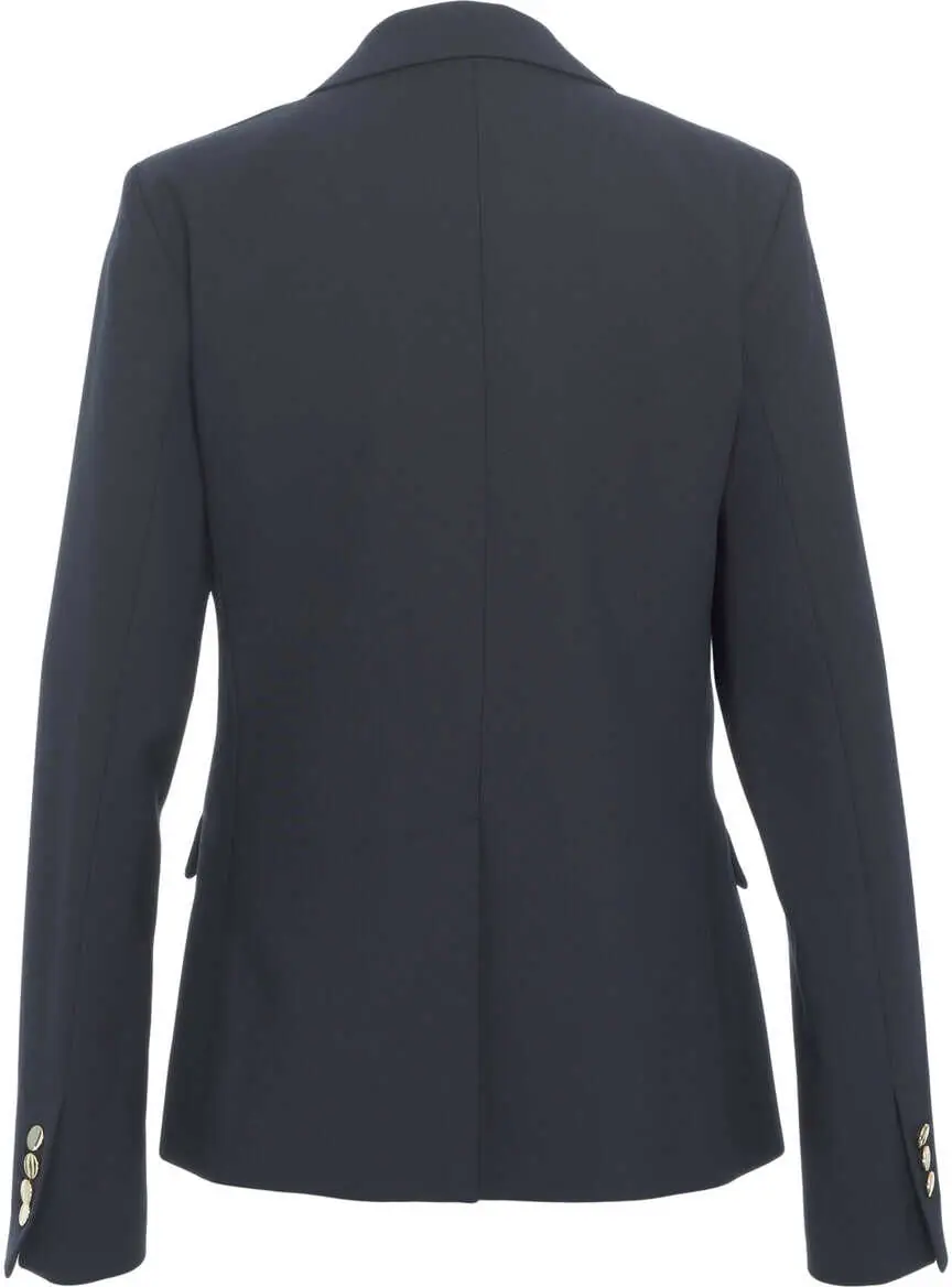 Sacouri Semicouture Double-breasted blazer Blue Femei (BM 19029748) 3