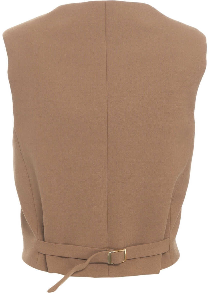 Veste Semicouture Vest Amber Beige Femei (BM 19029751) 7