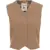 Semicouture Vest 'Amber' Beige
