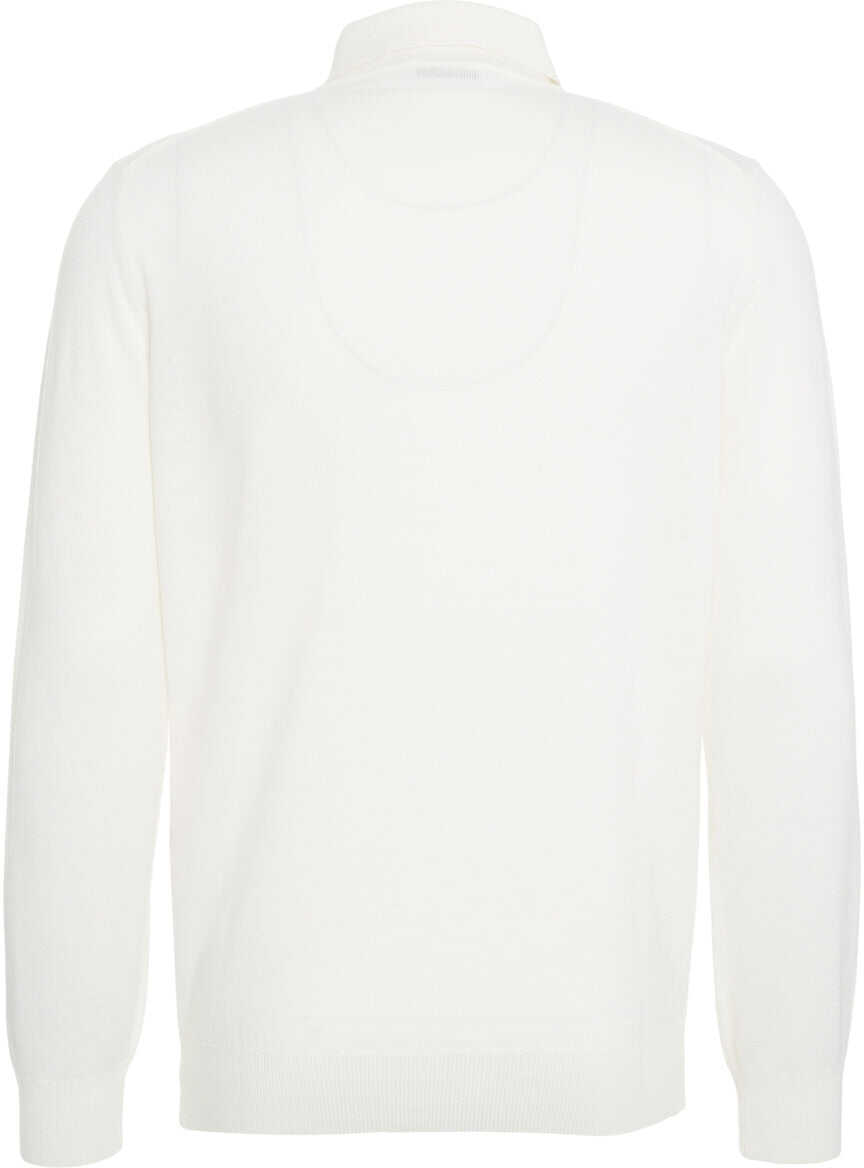 Tricouri Polo Kangra Knit polo shirt White Barbati (BM 19029760) 3