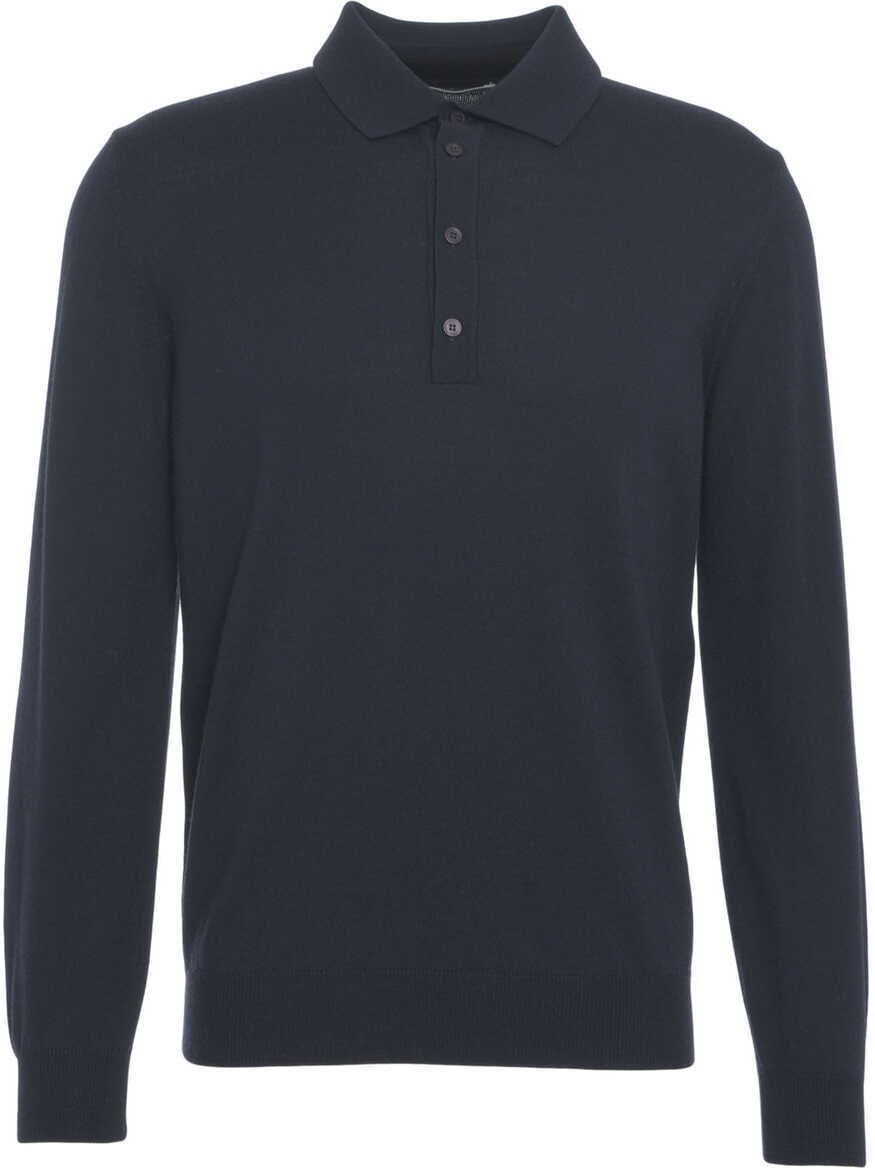 Tricouri Polo Kangra Knit polo shirt Blue Barbati (BM 19029760) 2